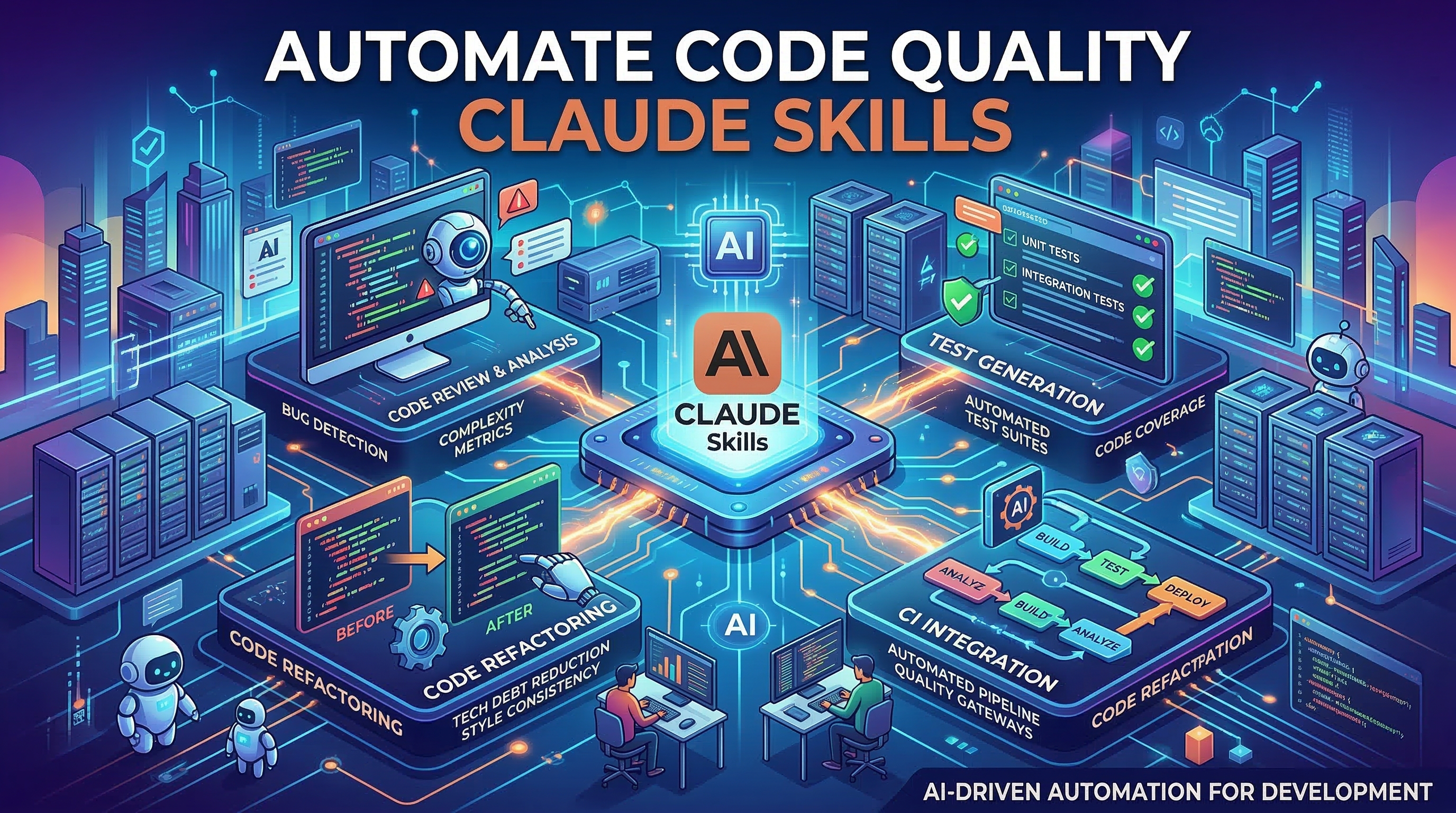 コード品質の自動化：Claude Skillsでテストの作成・修正・レビューを行う