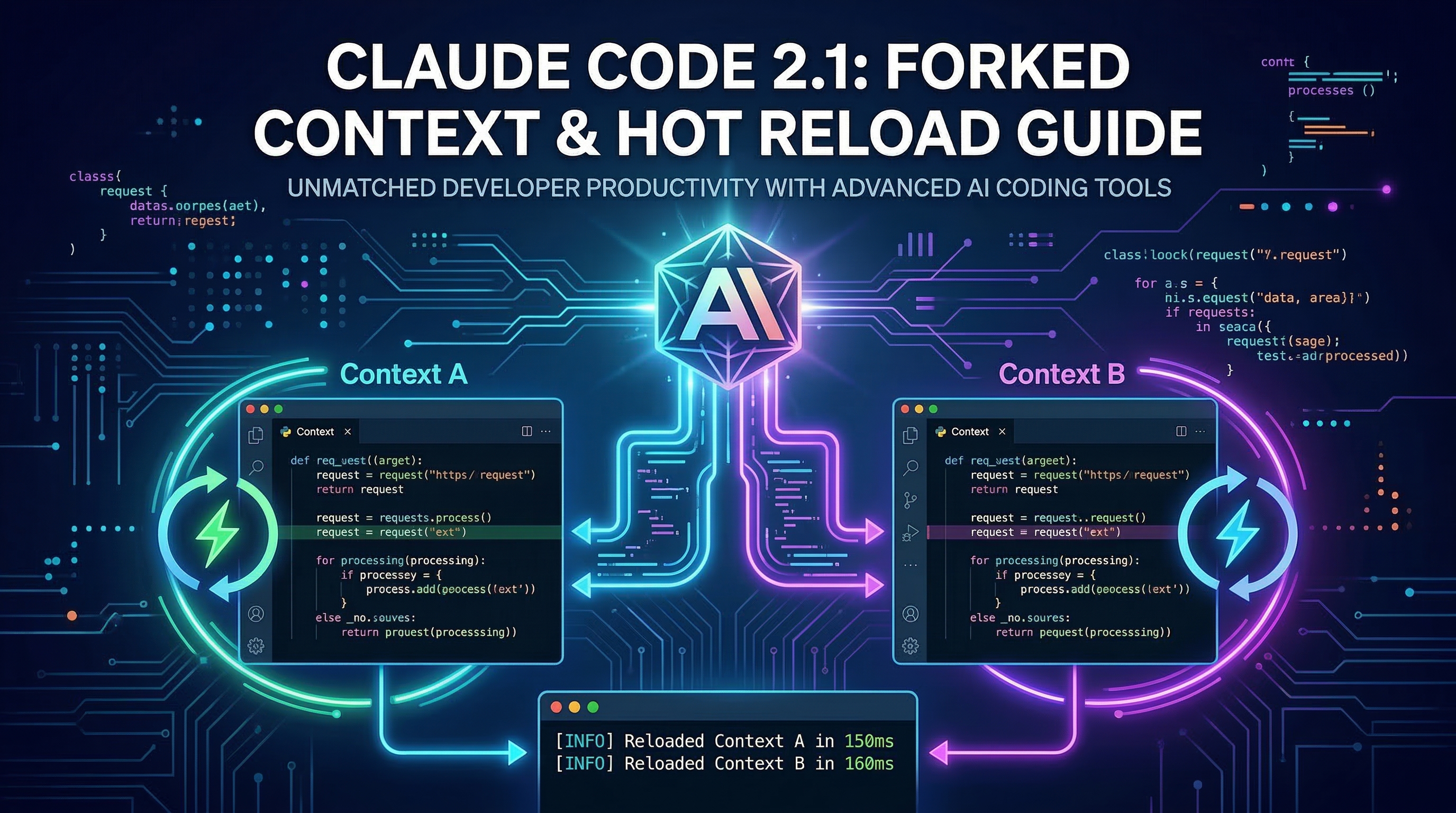 Claude Code 2.1：フォークコンテキスト、ホットリロード＆カスタムエージェントガイド