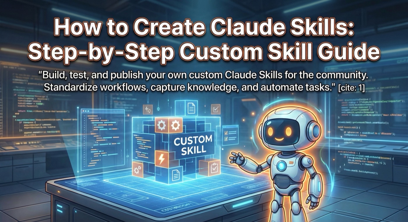 Claude Skillsの作り方：ステップバイステップのカスタムスキルガイド